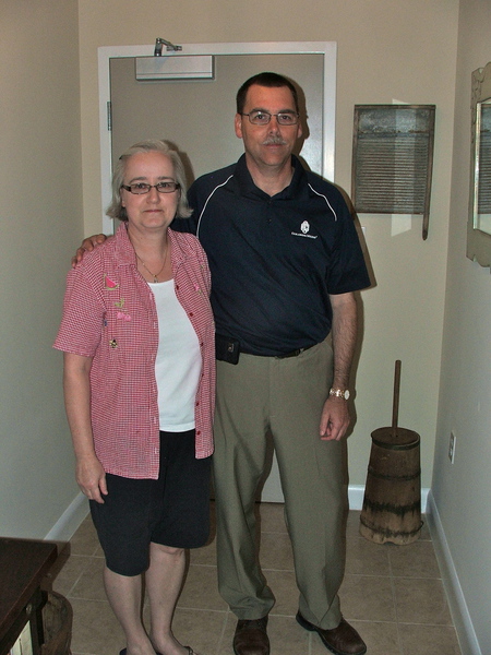 Nan and John Mosteller, Cedar Works, Rocketts Landing, Richmond Va