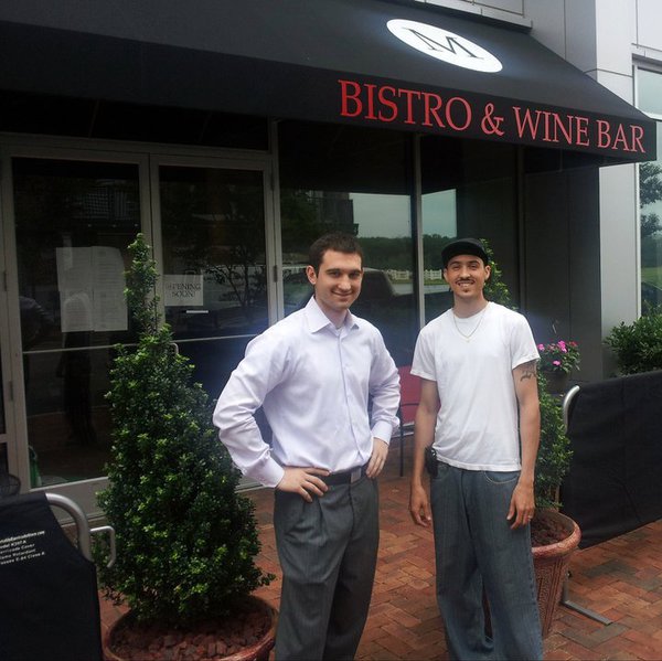 M Bistro & Wine Bar at Rocketts Landing, Richmond, Virginia, general manager and sous chef