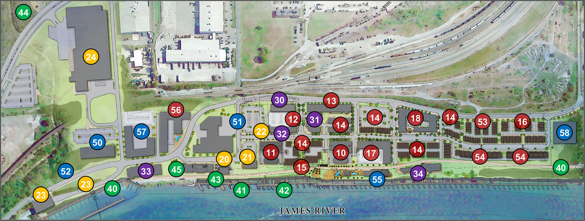 Rocketts Landing Map - Rocketts Landing