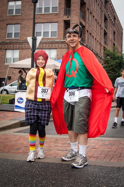 Boxer Battle Brief 5k, Hitting Cancer Below the Belt, Rocketts Landing, Richmond Virginia