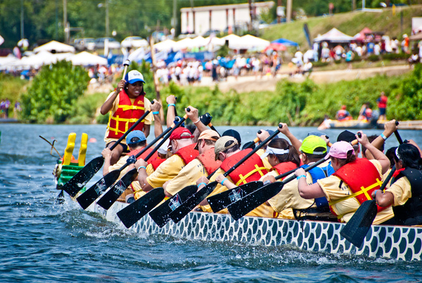 Sports Backers, International Dragon Boat Festival, Rocketts Landing, Richmond Virginia, James River
