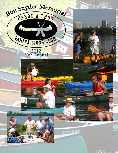Varina Lions Club 20th Annual Canoe-A-Thon on James River, Rocketts Landing, Richmond Virginia