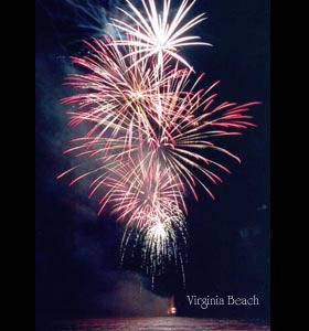 Dominion Fireworks, Rocketts Red Glare, Rocketts Landing, Richmond Virginia