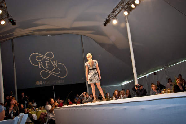 RVA Fashion Week runway fashion show, Rocketts Landing, Richmond, Virginia